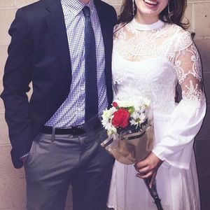 White Altard State dress